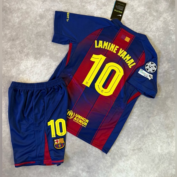 Barcelona FC set for kids Lamine Yamal 10 - Picture 4 of 6